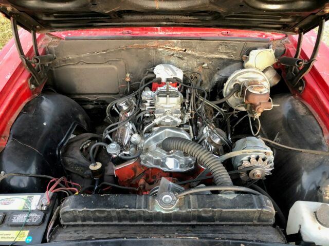 1964 Red Chevrolet Chevelle Convertible