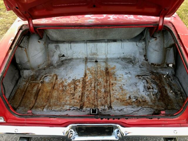 1964 Red Chevrolet Chevelle Convertible