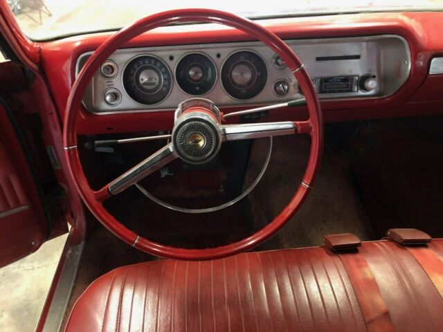 1964 Red Chevrolet Chevelle Convertible