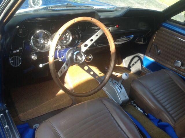 1967 Blue Ford Mustang Coupe