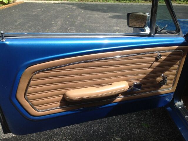 1967 Blue Ford Mustang Coupe