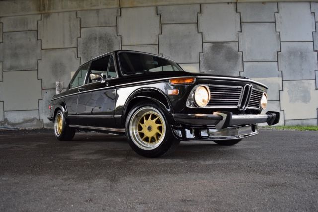 1973 Black BMW 2002 Coupe