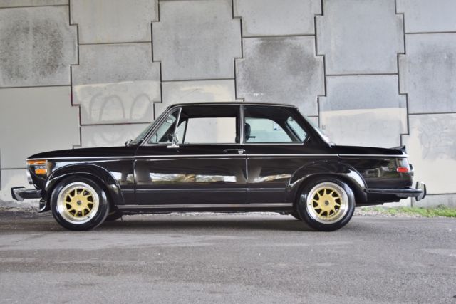 1973 Black BMW 2002 Coupe