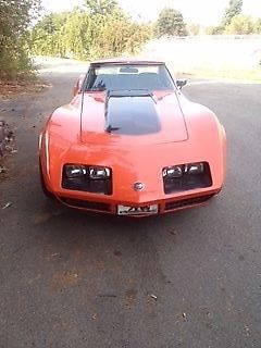 1976 Flame Orange Chevrolet Corvette Coupe