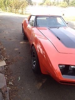 1976 Flame Orange Chevrolet Corvette Coupe