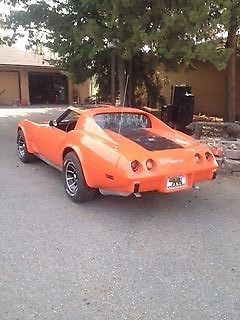 1976 Flame Orange Chevrolet Corvette Coupe