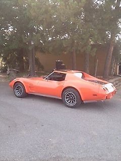 1976 Flame Orange Chevrolet Corvette Coupe
