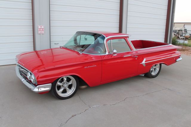 1960 Red Chevrolet El Camino Pickup (Truck)