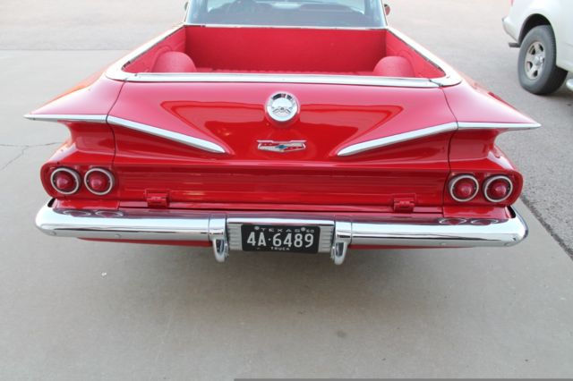 1960 Red Chevrolet El Camino Pickup (Truck)