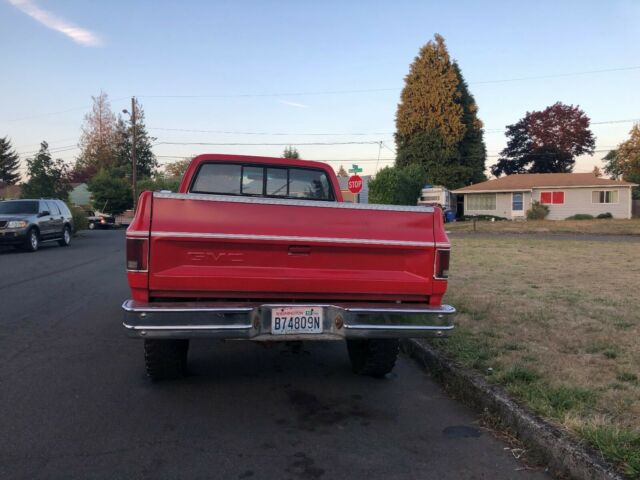 1985 Red Chevrolet C/K Pickup 2500