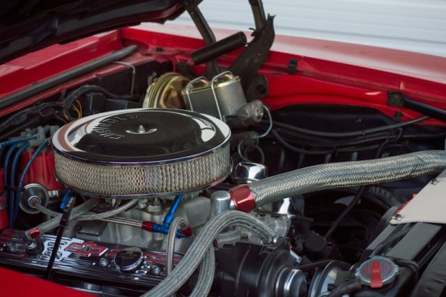 1969 Red Chevrolet Camaro Convertible