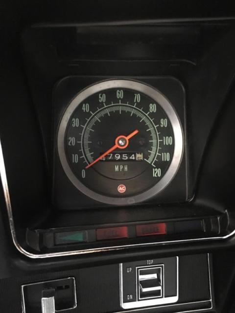 1969 Red Chevrolet Camaro Convertible