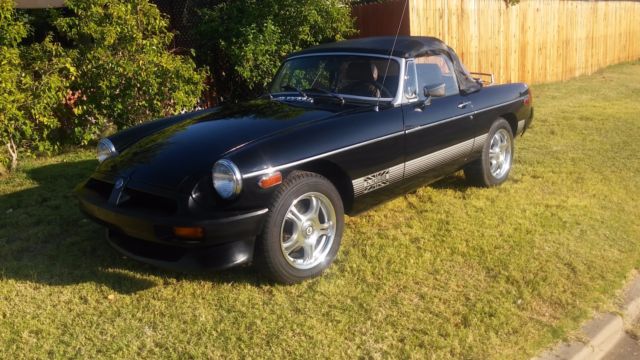 1979 Black MG MGB Convertible