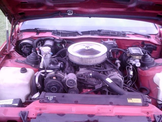 1991 Red Chevrolet Camaro Coupe