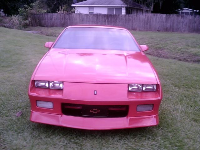 1991 Red Chevrolet Camaro Coupe
