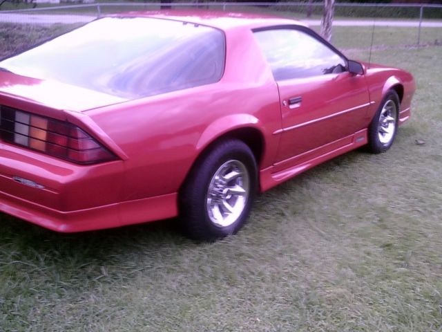 1991 Red Chevrolet Camaro Coupe