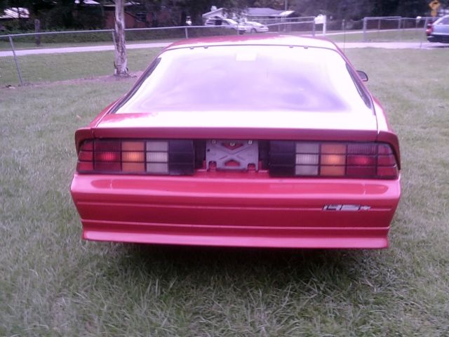 1991 Red Chevrolet Camaro Coupe