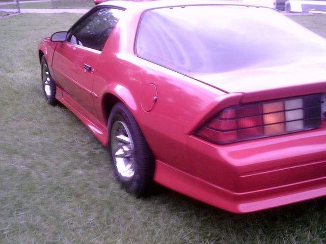 1991 Red Chevrolet Camaro Coupe