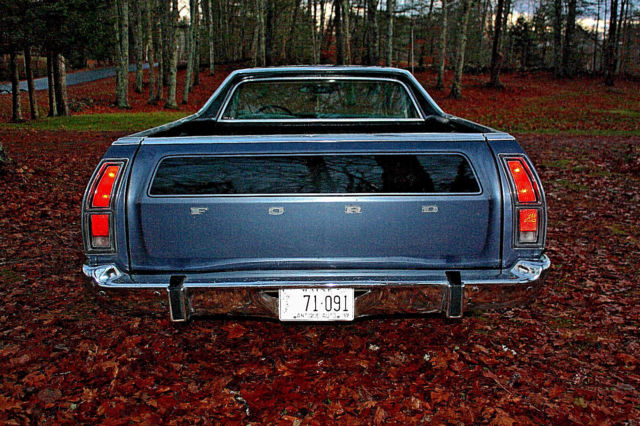 1978 Blueish/Gray Ford Ranchero Truck