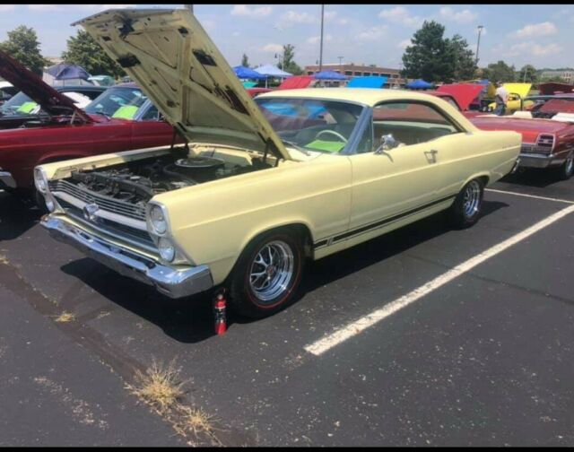 1966 Springtime Yellow Ford Fairlane Coupe