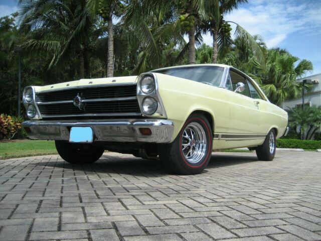 1966 Springtime Yellow Ford Fairlane Coupe