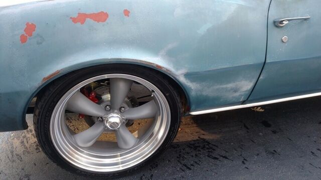 1968 Blue Chevrolet Camaro Coupe