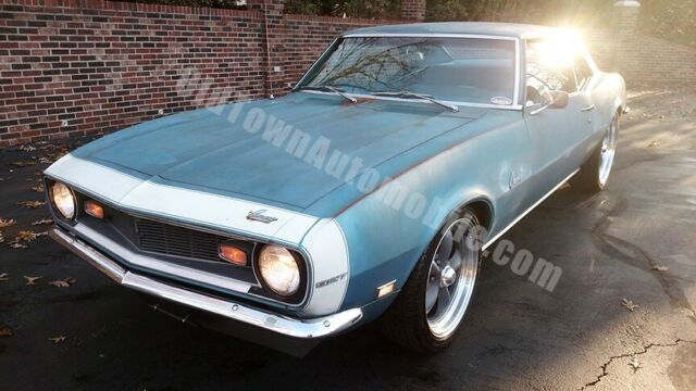 1968 Blue Chevrolet Camaro Coupe