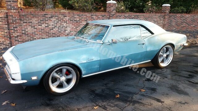 1968 Blue Chevrolet Camaro Coupe