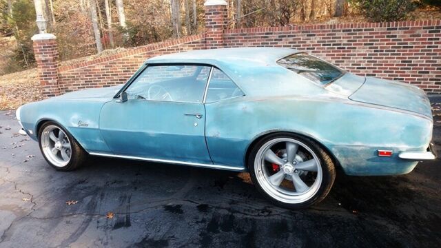 1968 Blue Chevrolet Camaro Coupe