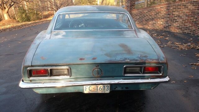 1968 Blue Chevrolet Camaro Coupe