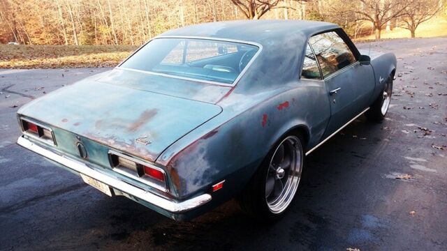 1968 Blue Chevrolet Camaro Coupe