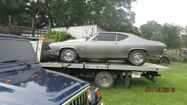 1969 Silver Chevrolet Chevelle