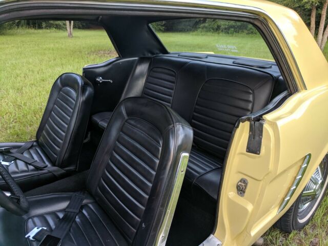 1965 Yellow Ford Mustang Coupe