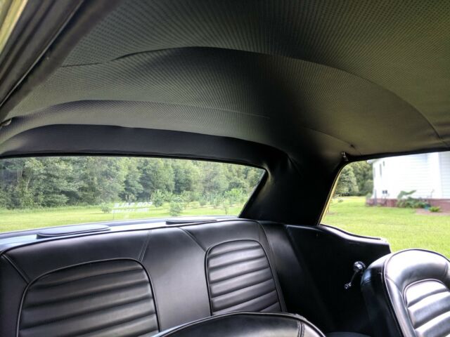 1965 Yellow Ford Mustang Coupe