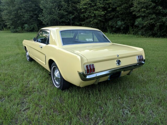 1965 Yellow Ford Mustang Coupe