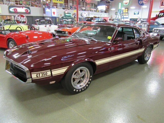 1969 Royal Maroon Ford Mustang Coupe