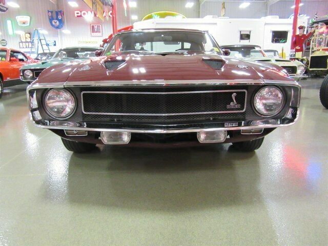 1969 Royal Maroon Ford Mustang Coupe