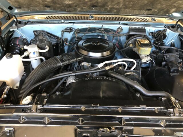 1986 Teal Chevrolet C-10 Extended Crew Cab Pickup