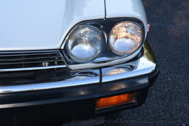 1985 White Jaguar XJS Coupe