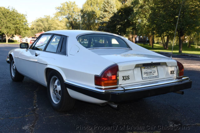 1985 White Jaguar XJS Coupe