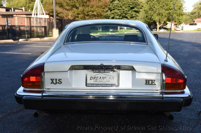 1985 White Jaguar XJS Coupe
