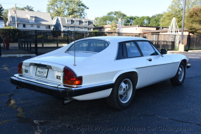 1985 White Jaguar XJS Coupe