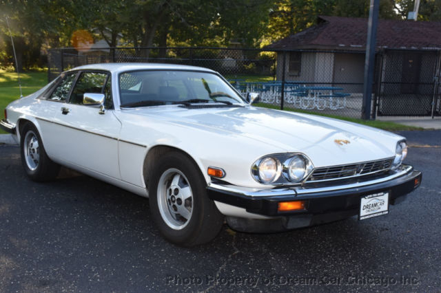 1985 White Jaguar XJS Coupe