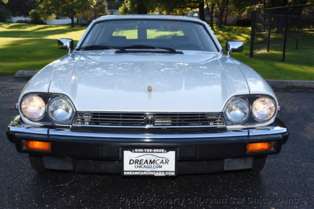 1985 White Jaguar XJS Coupe
