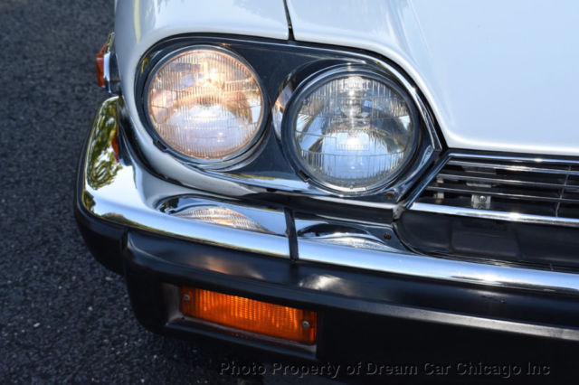 1985 White Jaguar XJS Coupe