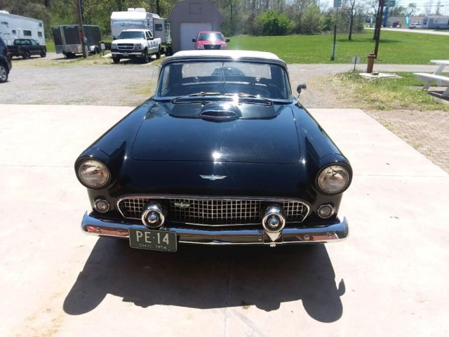 1956 Black Ford Thunderbird