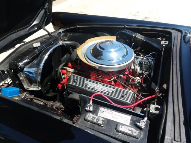 1956 Black Ford Thunderbird