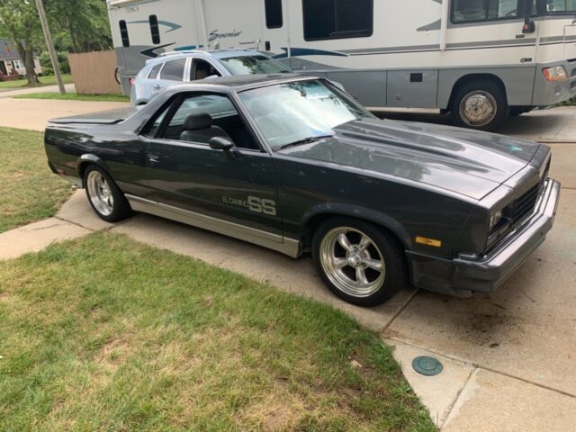 1985 Gray Chevrolet El Camino SS
