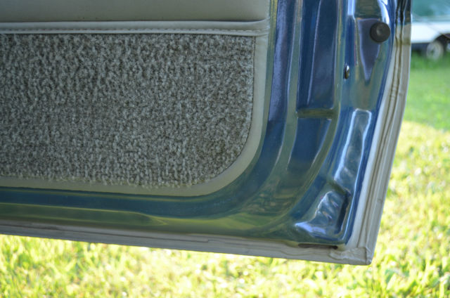 1987 Blue Ford Mustang Coupe