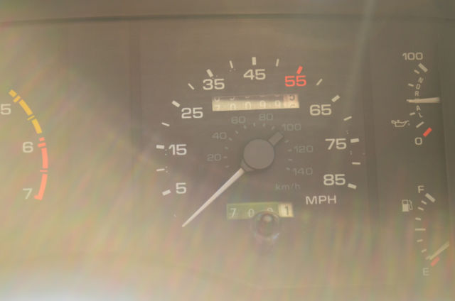 1987 Blue Ford Mustang Coupe